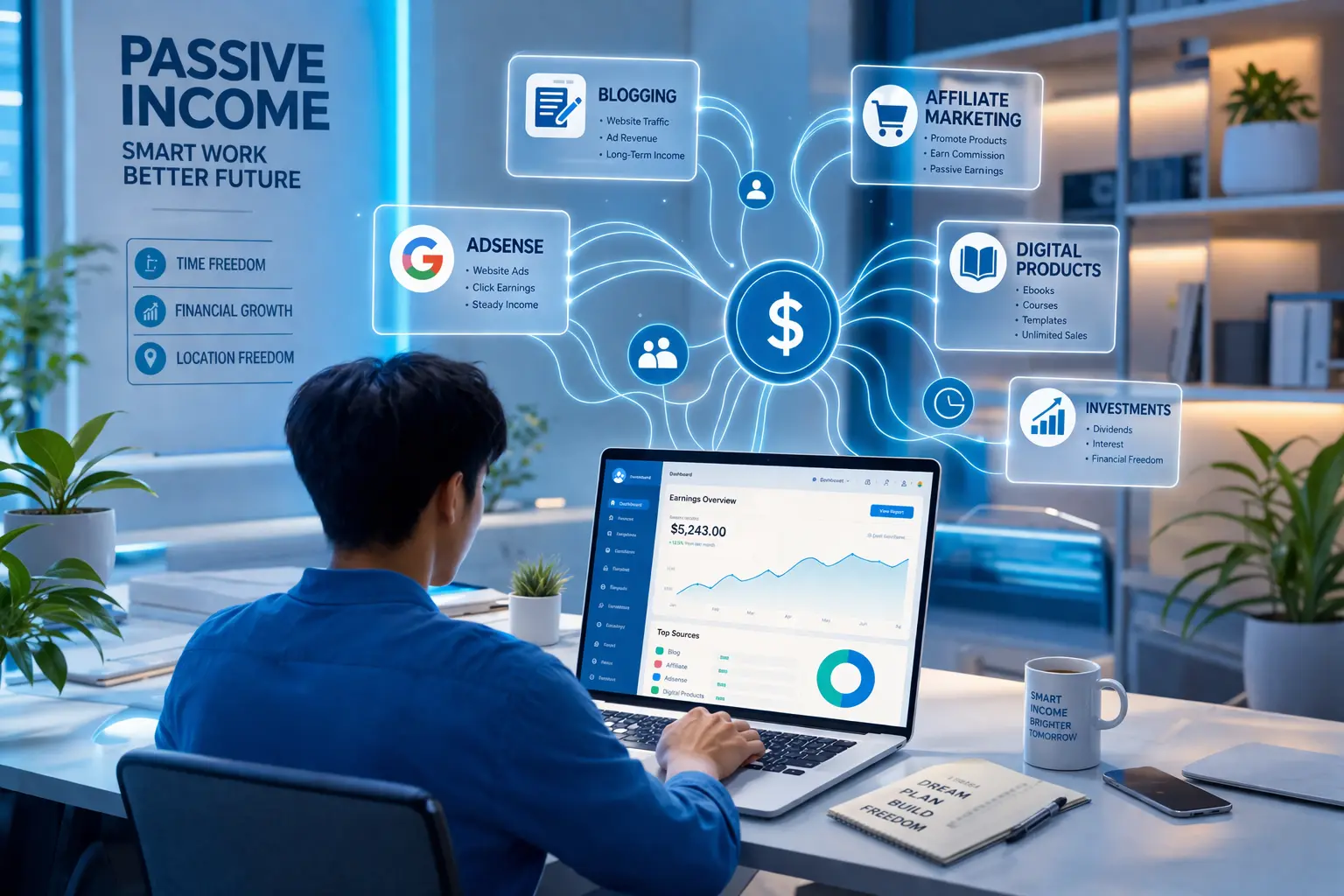 Top Passive Income Ideas in 2026 (Earn Money Online)