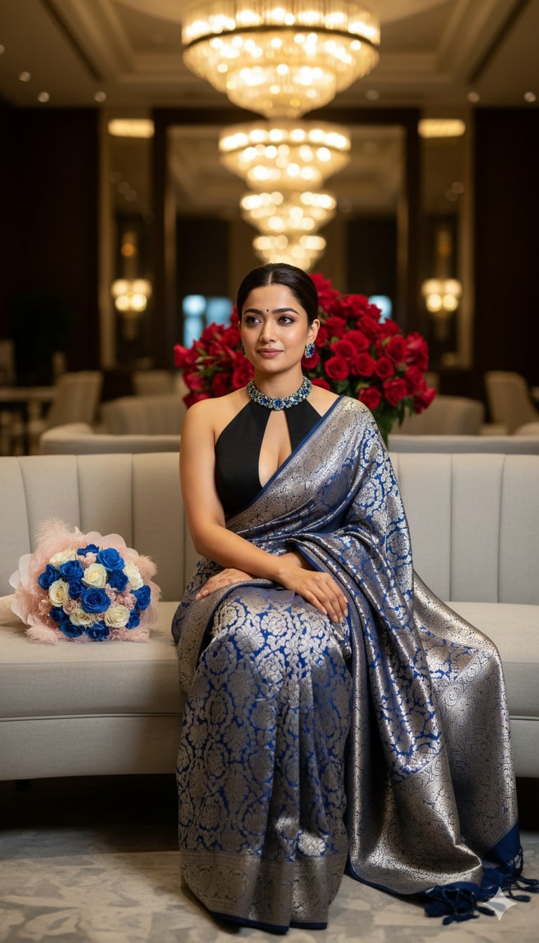 Royal saree looks 