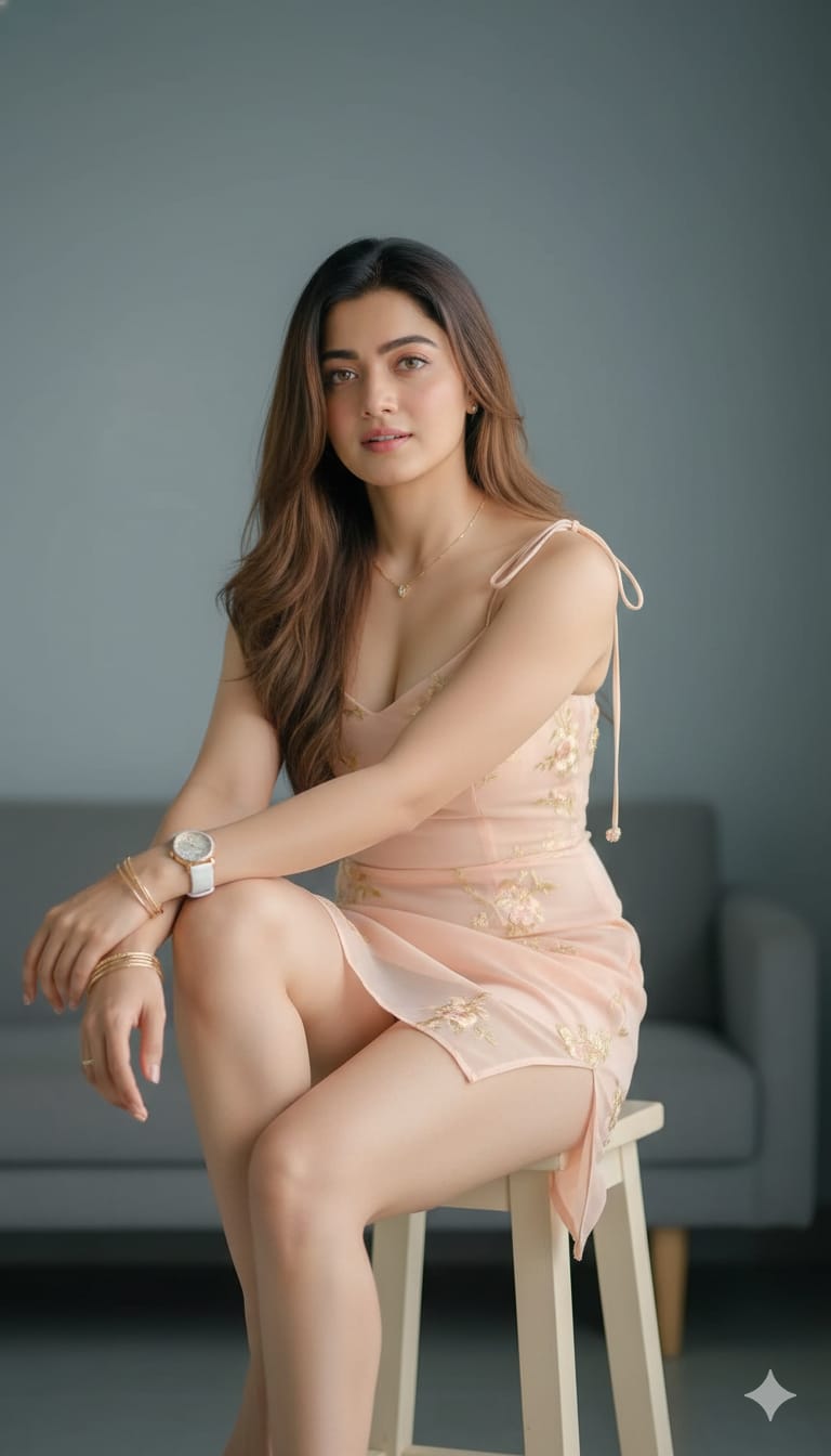 Sheer mini body-fit dress